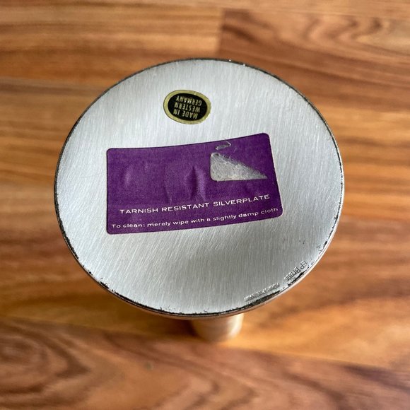 Vintage Bud Vase Silver Plate Ikora Style - Picture 5 of 5